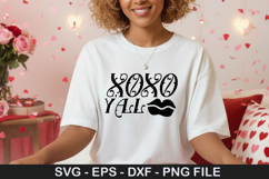 Xoxo yall SVG - Valentine Design Product Image 1