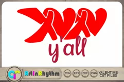 XOXO SVG / Valentine's Day SVG Product Image 1