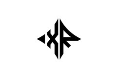 XR logo design Product Image 1