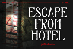 Xrozla Scary Serif Horror Display Product Image 2