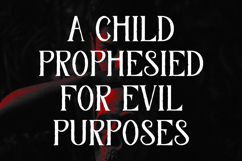 Xrozla Scary Serif Horror Display Product Image 4