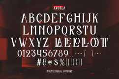 Xrozla Scary Serif Horror Display Product Image 7