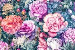 Watercolor Flowers Digital Papers Product Image 5