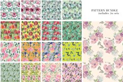 Watercolor Floral Seamless Pattern Bundle Product Image 2