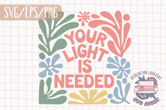 Floral Quote Abstract Boho Aesthetic SVG Motivational Product Image 1