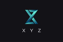 Abstract monogram xyz letter logo Product Image 1
