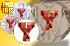 Y Doodle Letter Valentine Festive Whimsical Vibe! Product Image 1