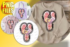 Y Doodle Letter Valentine Romantic Festive Spirit! Product Image 1