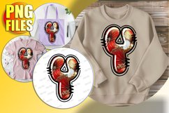 Y Doodle Letter Valentine Romantic Cheerful Vibe! Product Image 1
