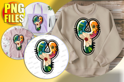 Y Doodle Letter Valentine Playful Festive Style! Product Image 1