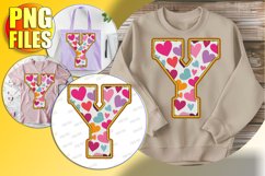 Y Doodle Letter Valentine Sweet Festive Charm! Product Image 1