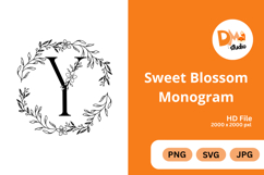Sweet Blossom Monogram Product Image 1
