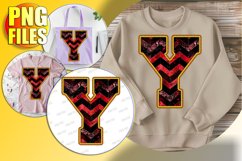 Y Doodle Letter Style Clipart Festive Holiday Design! Product Image 1