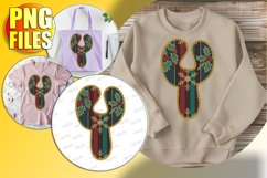 Y Doodle Letter Style PNG Bright Christmas Theme! Product Image 1