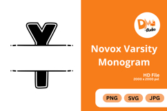 Novox Varsity Monogram Product Image 1