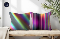 Futuristic Y2K Chrome Shiny Holographic Digital Paper Product Image 2