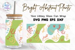 Bright color spots, abstract figures | 16oz Glass Wrap Product Image 1