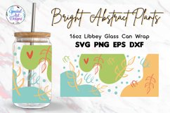 Bright color spots, abstract figures | 16oz Glass Wrap Product Image 1