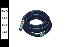 Garden hose pipe coiled flexible water supply tool for outdo Product Image 1