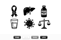 Medical Awareness and Health Icon Bundle Product Image 1