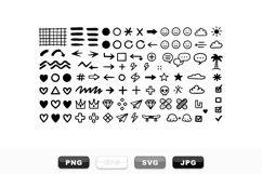 Hand Drawn Sketch Icon Vector Clipart Set for Crafts Product Image 1