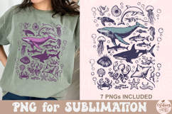 Sea Animals PNG Product Image 3