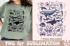 Sea Animals PNG Product Image 5