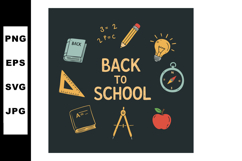 Back to school education supplies with pencil light bulb com Product Image 1