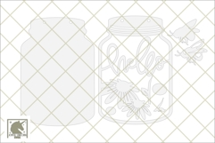 Hello Daisy Mason Jar Sign SVG | Spring Bee Door Hanger SVG Product Image 2