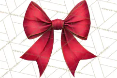Cozy Yarn Christmas Clipart PNG, Holiday Craft Clip Art Product Image 2