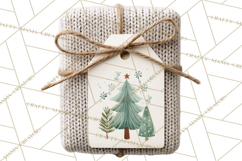 Cozy Yarn Christmas Clipart PNG, Holiday Craft Clip Art Product Image 4