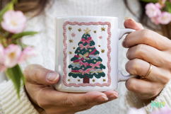 Yarn Christmas Tree Png Sublimation Bundle Product Image 4