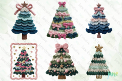 Yarn Christmas Tree Png Sublimation Bundle Product Image 2