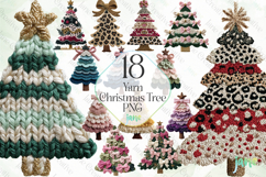 Yarn Christmas Tree Png Sublimation Bundle Product Image 1