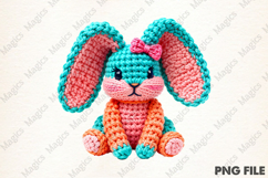 Yarn Crochet Bunny Png Product Image 1