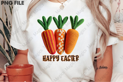 Yarn Crochet Easter Carrot PNG Product Image 2