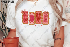 Yarn Crochet Valentines Clipart Product Image 2