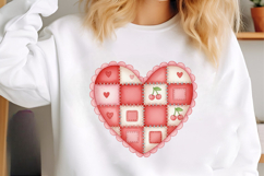 Yarn Valentine Png, Valentines Heart Product Image 2