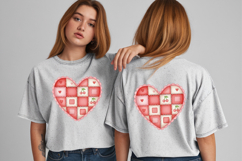 Yarn Valentine Png, Valentines Heart Product Image 6