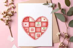 Yarn Valentine Png, Valentines Heart Product Image 7