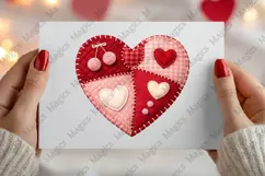 Yarn Valentine Png Valentines Heart Png Product Image 2