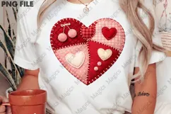 Yarn Valentine Png Valentines Heart Png Product Image 4