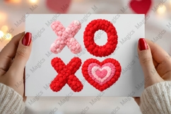 Yarn Valentine Png Valentines Xoxo Png Product Image 2
