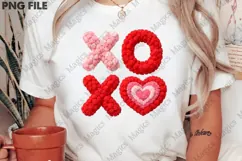 Yarn Valentine Png Valentines Xoxo Png Product Image 4