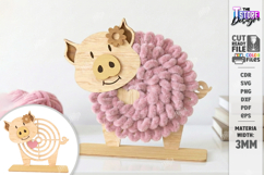 Yarn Wrapped Animals Laser Bundle| Yarn Craft | Sensory Toys Product Image 11