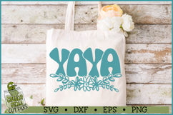 Yaya Flowers SVG File Product Image 2