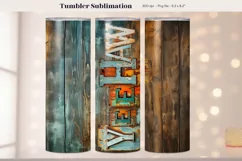 Yeehaw Tumbler Wrap Western Tumbler Sublimation Design 