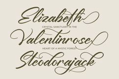 Yeliska Dasmithe Stylish Calligraphy Font Product Image 2