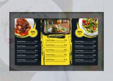 Digital Food Menu Design Template Product Image 2