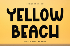 Yellow Beach Product Image 1